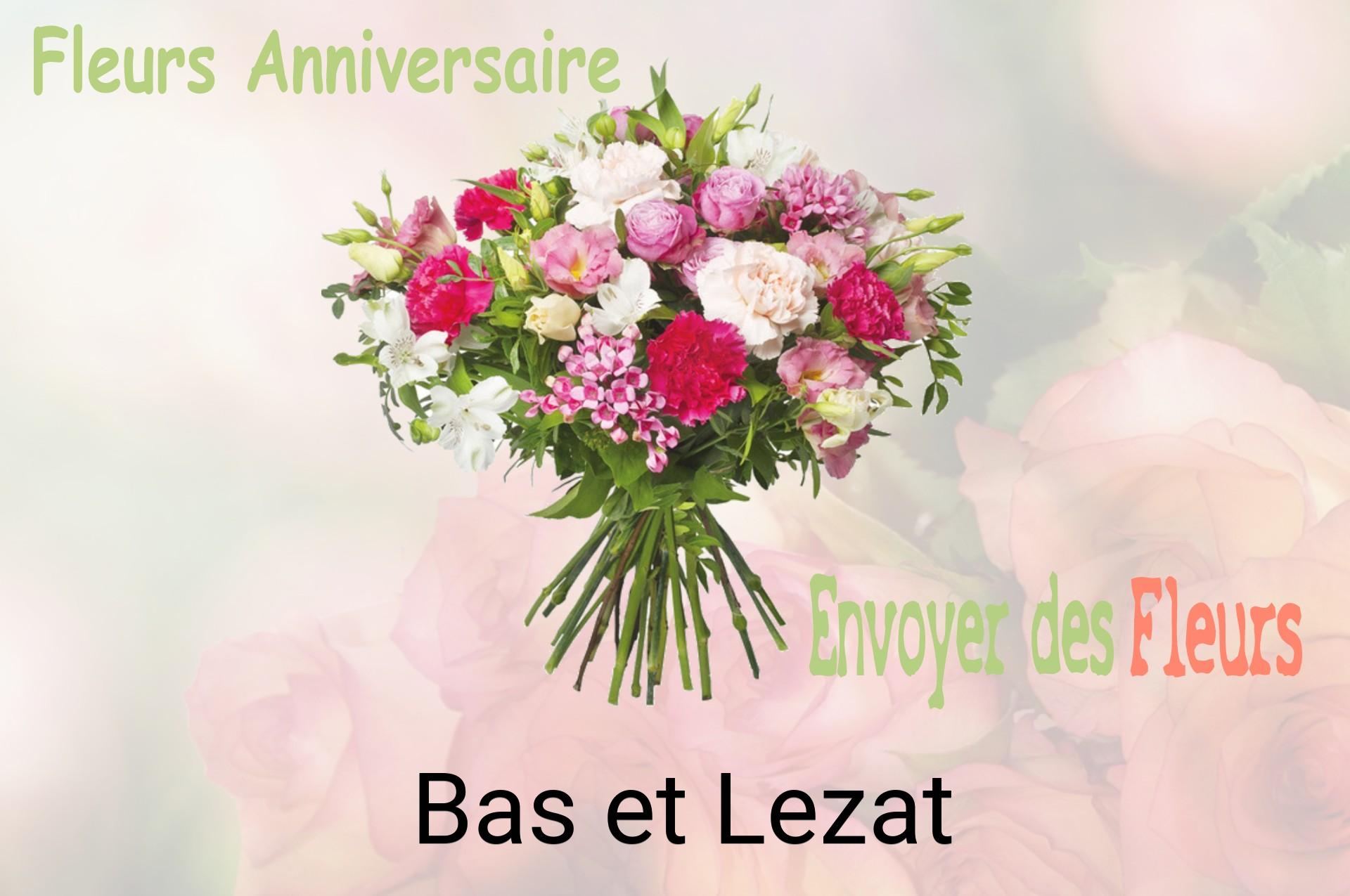 Bouquet de fleurs d’anniversaire livré à Bas-et-Lezat